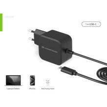 CONCEPTRONIC Charger 1 port GaN USB-C desktop 67WPD3.0 / PPS Black CONCEPTRONIC Charger 1 port GaN USB-C desktop 67WPD3.0 / PPS Black