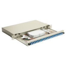 Equip Equip fiber optic splice box 24-Port LC-Duplex OS2 1U complete gray Equip Equip fiber optic splice box 24-Port LC-Duplex OS2 1U complete gray