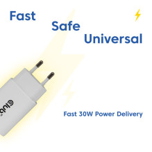 Club3D Lifestyle USB-C charger 30W, 2 pcs White retail