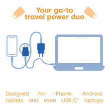 Club3D Lifestyle USB-C charger 30W, 2 pcs White retail