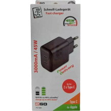 2GO Charger 45W 2-Port 2x...