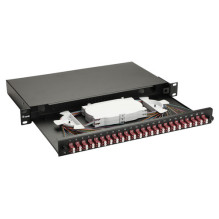 Equip Equip LWL splice box 24-port LC-Duplex OM4 1U complete black Equip Equip LWL splice box 24-port LC-Duplex OM4 1U complete black