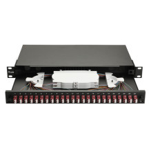Equip Equip LWL splice box 24-port LC-Duplex OM4 1U complete black Equip Equip LWL splice box 24-port LC-Duplex OM4 1U complete black