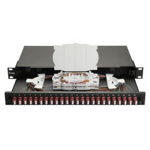 Equip Equip LWL splice box 24-port LC-Duplex OM4 1U complete black Equip Equip LWL splice box 24-port LC-Duplex OM4 1U complete black