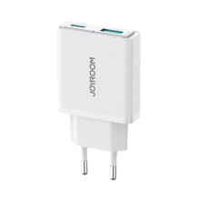 Joyroom Travel Charger Slim C+U. PD 20W, QC 3.0, White (JR-TCF14) Joyroom Travel Charger Slim C+U. PD 20W, QC 3.0, White (JR-TCF14)