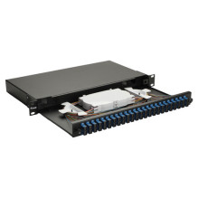Equip Equip fiber optic splice box 24-port SC-Duplex OS2 1U complete Black Equip Equip fiber optic splice box 24-port SC-Duplex OS2 1U complete Black