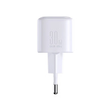 Joyroom Mini GaN Ātrais ceļojumu lādētājs Type-C, PD 30W, White (JR-TCG15) Joyroom Mini GaN Ātrais ceļojumu lādētājs Type-C, PD 30W, White (JR-TCG15)