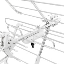 Kryptinė antena DVB-T2 Spacetronik EOS PRO Combo UHF+VHF LTE 5G (white) Kryptinė antena DVB-T2 Spacetronik EOS PRO Combo UHF+VHF LTE 5G (white)