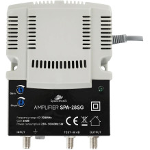 Adjustable terrestrial and cable TV signal amplifier Spacetronik SPA-28SG LTE II Adjustable terrestrial and cable TV signal amplifier Spacetronik SPA-28SG LTE II