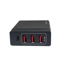 Logilink USB stalinis įkroviklis 3xUSB-A prievadas + 1xUSB-C prievadas, 60W Logilink USB stalinis įkroviklis 3xUSB-A prievadas + 1xUSB-C prievadas, 60W