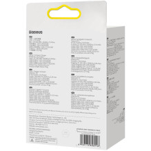 Baseus kompakti sieninis kelioninis įkroviklis U+U, 10.5W EU White (CCXJ010202) Baseus kompakti sieninis kelioninis įkroviklis U+U, 10.5W EU White (CCXJ010202)