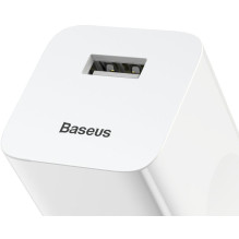 Baseus Travel Charger Quick Charger White EU (CCALL-BX02)
