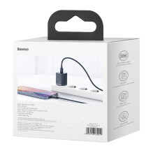 Baseus Travel Charger set Super Si 1C PD Fast charger 20W Blue EU (CCSUP-B03) Baseus Travel Charger set Super Si 1C PD Fast charger 20W Blue EU (CCSUP-B03)