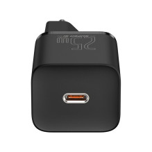 Baseus kelioninis įkroviklis Super Si 1C greitasis įkroviklis 25W EU Black (CCSP020101) Baseus kelioninis įkroviklis Super Si 1C greitasis įkroviklis 25W EU Black (CCSP020101)