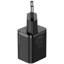 Baseus Travel Charger Super Si 1C Quick Charger PD 30W EU Black (CCSUP-J01) Baseus Travel Charger Super Si 1C Quick Charger PD 30W EU Black (CCSUP-J01)