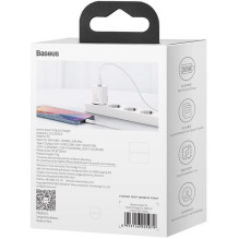 Baseus Travel Charger Super Si 1C Quick Charger PD 30W EU White (CCSUP-J02) Baseus Travel Charger Super Si 1C Quick Charger PD 30W EU White (CCSUP-J02)