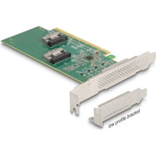 Controller Delock PCIe 4.0 x16 - 2x SFF-8654 (90077)