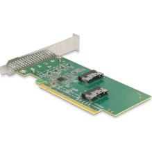 Valdiklis Delock PCIe 4.0 x16 – 2x SFF-8654 (90077) Valdiklis Delock PCIe 4.0 x16 – 2x SFF-8654 (90077)
