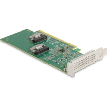 Controller Delock PCIe 4.0 x16 - 2x SFF-8654 (90077)