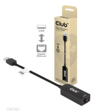 Club3D Adapter USB 3.2 Type A RJ45 2.5Gb in retail Club3D Adapter USB 3.2 Type A RJ45 2.5Gb in retail