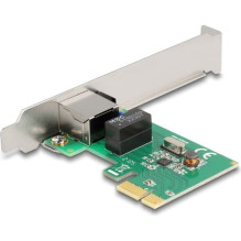 DELOCK Gigabit LAN 1x RJ45 +Low Profile Delock