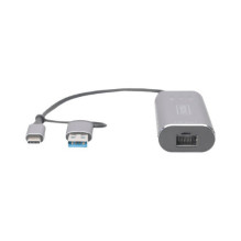 DIGITUS USB3.0 / USB C 3.1 auf 2.5G Ethernet adapteris DIGITUS USB3.0 / USB C 3.1 auf 2.5G Ethernet adapteris