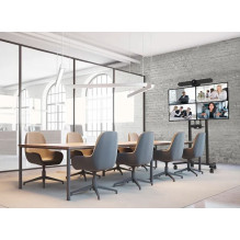 Holder video for the bar and multimedia set AFL-875BL1