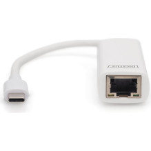 DIGITUS Adapteris USB3.0 / C - RJ45 Gigabit Ethernet St / Bu 20cm