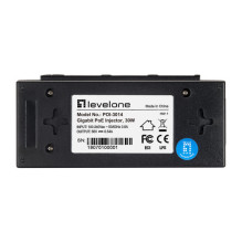 LevelOne PoE-injector GE 2x PSE 30W Black LevelOne PoE-injector GE 2x PSE 30W Black