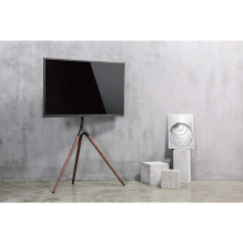 Manhattan TV and monitor stand, tripod floor stand, for 1 screen, screen sizes: 37-65", Black, VESA 200x200 to 600x Manhattan TV and monitor stand, tripod floor stand, for 1 screen, screen sizes: 37-65", Black, VESA 200x200 to 600x