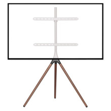 Manhattan TV and monitor stand, tripod floor stand, for 1 screen, screen sizes: 37-65", Black, VESA 200x200 to 600x Manhattan TV and monitor stand, tripod floor stand, for 1 screen, screen sizes: 37-65", Black, VESA 200x200 to 600x