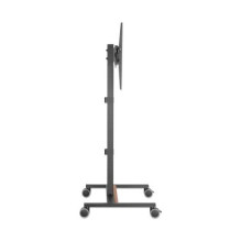 Manhattan MANHATTAN TV stovas ant ratų 34"-55" 35kg sulankstomas Manhattan MANHATTAN TV stovas ant ratų 34"-55" 35kg sulankstomas