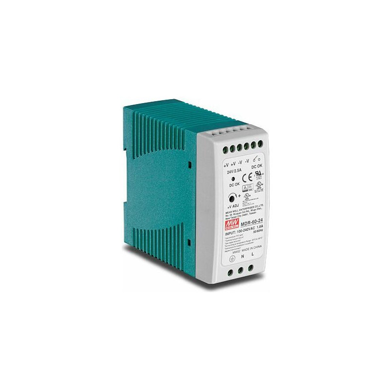TRENDnet Power Supply DIN Rail, 24V, 60W (TI-M6024)