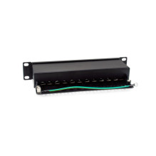 Equip 10" paneļu panelis 12xRJ45 Cat6a FTP 1U 500MHz RAL9005 Equip 10" paneļu panelis 12xRJ45 Cat6a FTP 1U 500MHz RAL9005