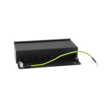Equip Patchpanel 8xRJ45 Cat6a lentelės skydelis 500MHz RAL9005 Equip Patchpanel 8xRJ45 Cat6a lentelės skydelis 500MHz RAL9005