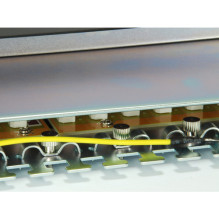 Equip panel splitter 24x RJ45 Cat6A 19" FTP 1HE ISO / IEC Black Equip panel splitter 24x RJ45 Cat6A 19" FTP 1HE ISO / IEC Black
