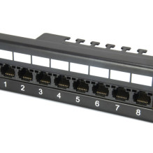 Equip 19" connection panel 24xRJ45 Cat6 UTP 1U 250MHz RAL9005 Equip 19" connection panel 24xRJ45 Cat6 UTP 1U 250MHz RAL9005
