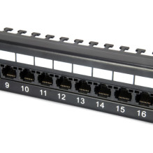 Equip 19" connection panel 24xRJ45 Cat6 UTP 1U 250MHz RAL9005 Equip 19" connection panel 24xRJ45 Cat6 UTP 1U 250MHz RAL9005