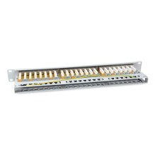 Equip Equip 48x RJ45 Cat6A 19" FTP 1HE Premium light gray panel splitter Equip Equip 48x RJ45 Cat6A 19" FTP 1HE Premium light gray panel splitter