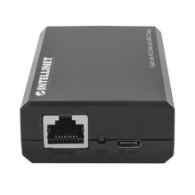 Intellinet PoE splitter with USB-C output, PoE++ / 4PPoE, Gigabit Ultra, IEEE 802.3bt, RJ45 input and output ports, up t