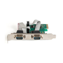 DIGITUS PCI Express karte 2x D-Sub9 seriālie porti + LowProfile mazumtirdzniecība DIGITUS PCI Express karte 2x D-Sub9 seriālie porti + LowProfile mazumtirdzniecība