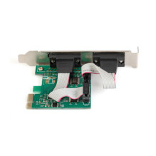 DIGITUS PCI Express karte 2x D-Sub9 seriālie porti + LowProfile mazumtirdzniecība DIGITUS PCI Express karte 2x D-Sub9 seriālie porti + LowProfile mazumtirdzniecība