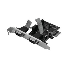 DIGITUS PCI Express plokštė 2x D-Sub9 Nuoseklieji prievadai + žemo profilio mažmeninė prekyba DIGITUS PCI Express plokštė 2x D-Sub9 Nuoseklieji prievadai + žemo profilio mažmeninė prekyba