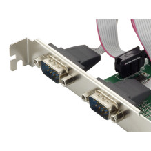CONCEPTRONIC PCIe1x žemėlapis 2xRS232-serials 2.5Gbps CONCEPTRONIC PCIe1x žemėlapis 2xRS232-serials 2.5Gbps