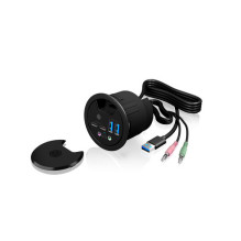 USB centrmezgls Icy Box 2x USB-C + 2x USB-A 3.0 (IB-HUB1403B) USB centrmezgls Icy Box 2x USB-C + 2x USB-A 3.0 (IB-HUB1403B)