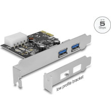 DELOCK PCI Express card 2x...