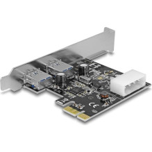 DELOCK PCI Express card 2x USB3.2 Gen 1 external + LowProfile DELOCK PCI Express card 2x USB3.2 Gen 1 external + LowProfile