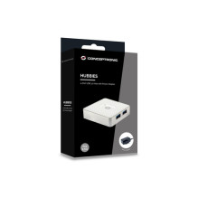 CONCEPTRONIC 4-port USB Micro-B - 4xA3.0 USB hub without power adapter CONCEPTRONIC 4-port USB Micro-B - 4xA3.0 USB hub without power adapter