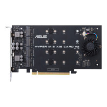 Kontrolieris Asus PCIe 3.0 x16 - 4x M.2 M-key Hyper M.2 X16 karte V2 (90MC06P0-M0EAY0) Kontrolieris Asus PCIe 3.0 x16 - 4x M.2 M-key Hyper M.2 X16 karte V2 (90MC06P0-M0EAY0)