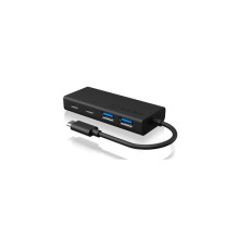 Hub 4-portu IcyBox USB 3.0 Type-C uz 2x Type C un 2x Type A ārējais USB centrmezgls Hub 4-portu IcyBox USB 3.0 Type-C uz 2x Type C un 2x Type A ārējais USB centrmezgls